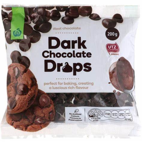 CD Chocolate Drops Dark 200g