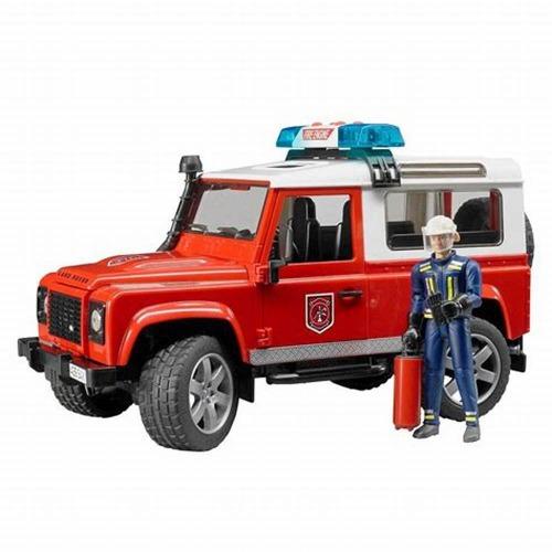 Bruder Land Rover Fire Vehicle