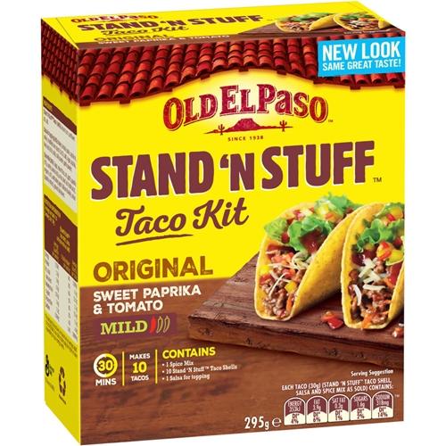 Old El Paso Stand 'n Stuff Taco Kit 295g