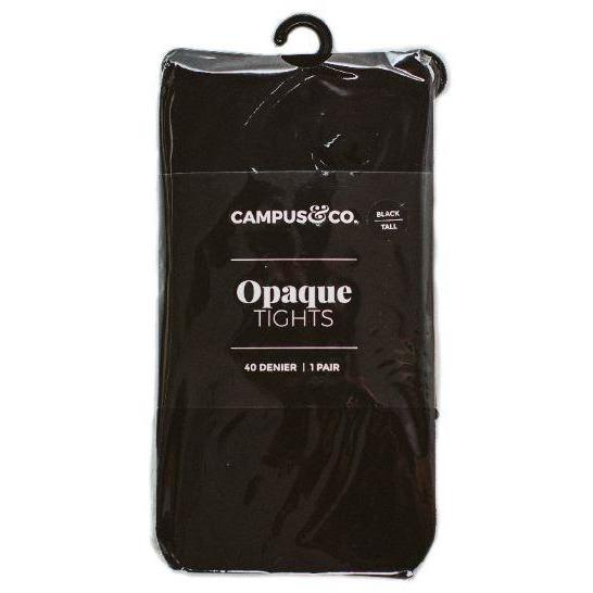 C&C Microfibre Tights Opaque Black Medium