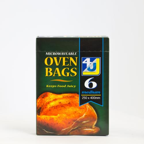 4U Oven Bags - Med x6