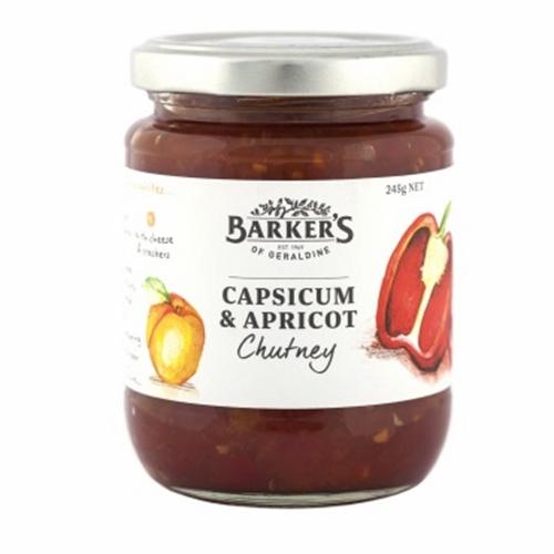 Barkers Capsicum & Apricot Chutney 245g