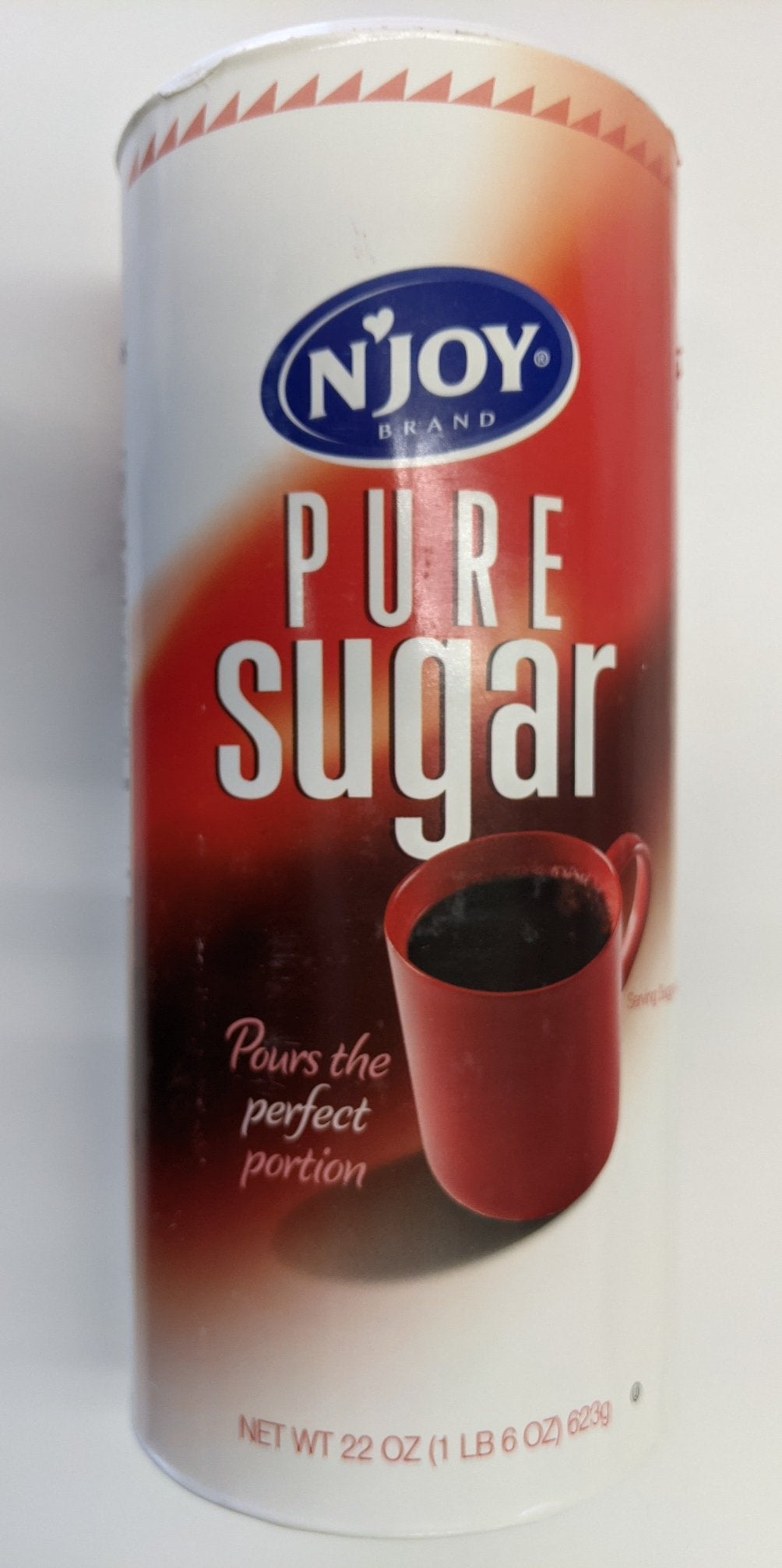 N'Joy Pure Sugar Easy Pour Container 22 oz