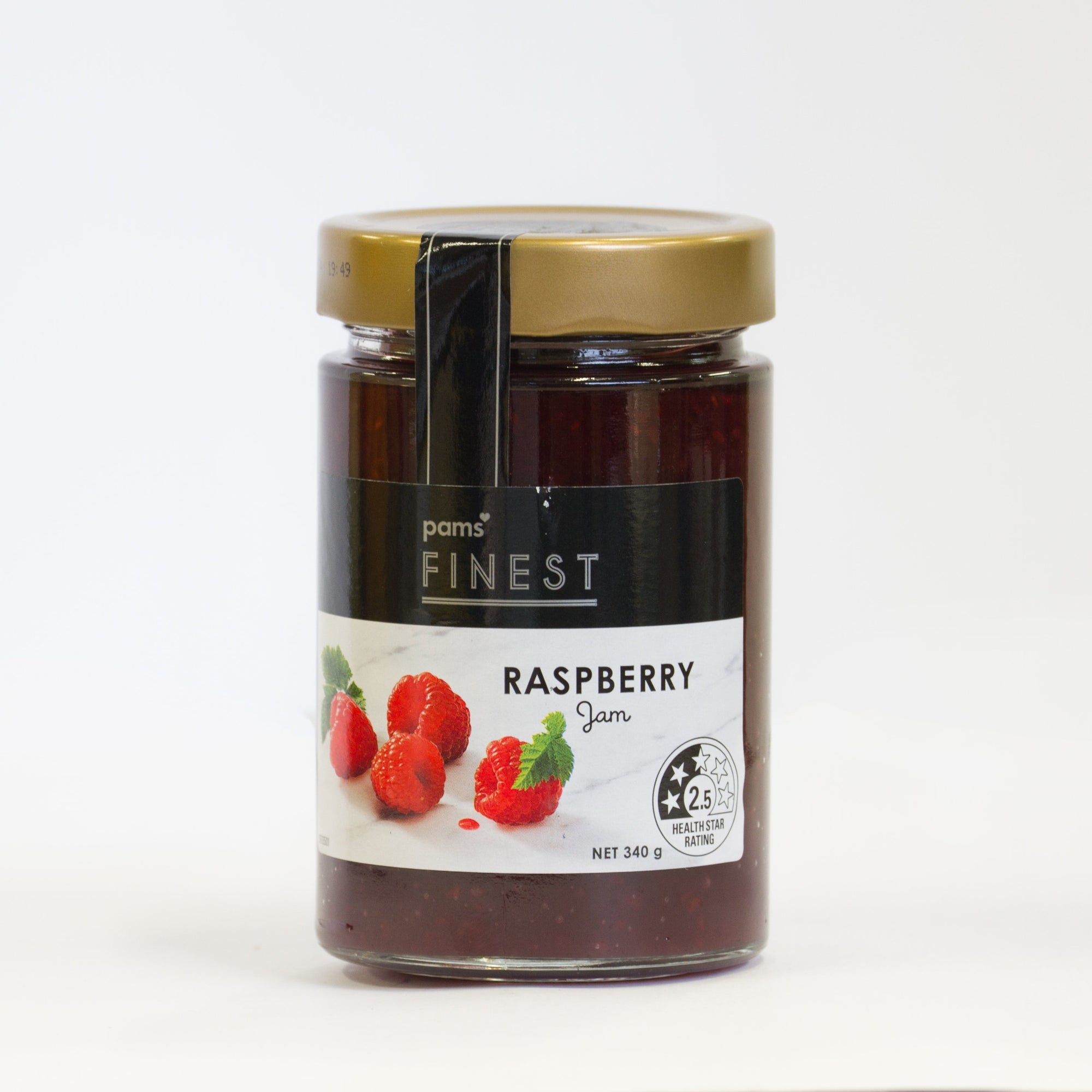 Pams Finest Raspberry Jam 340g