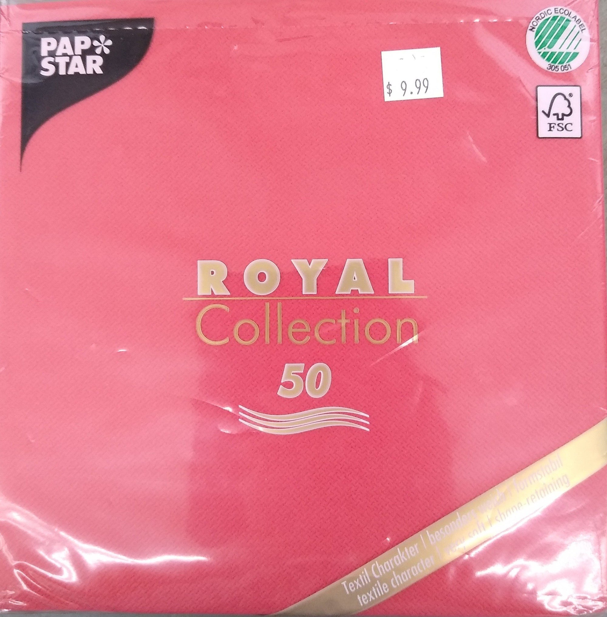 Pap Star Royal Collection Pre-Folded Napkins