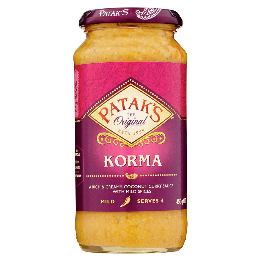 Pataks Korma Sauce 450g