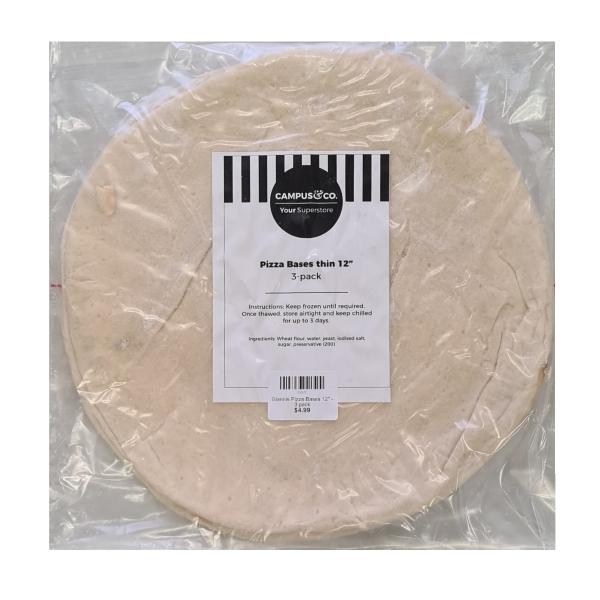 Giannis Pizza Bases 12" - 3 pack