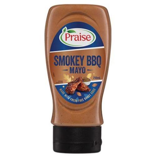 Praise Smokey BBQ Mayo Squeeze 250ml