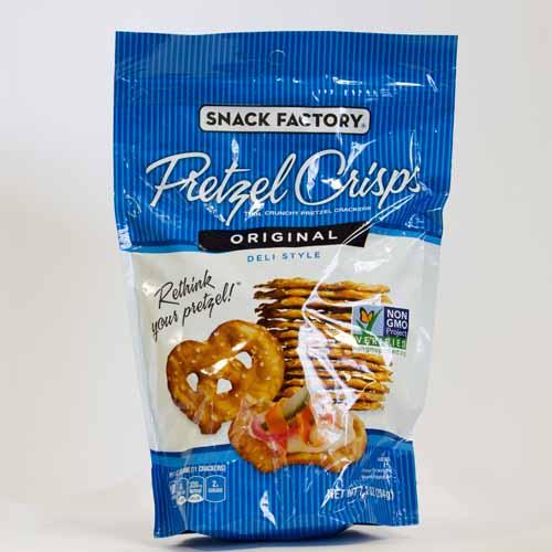 Snack Factory Pretzel Crisps - Original 204gm