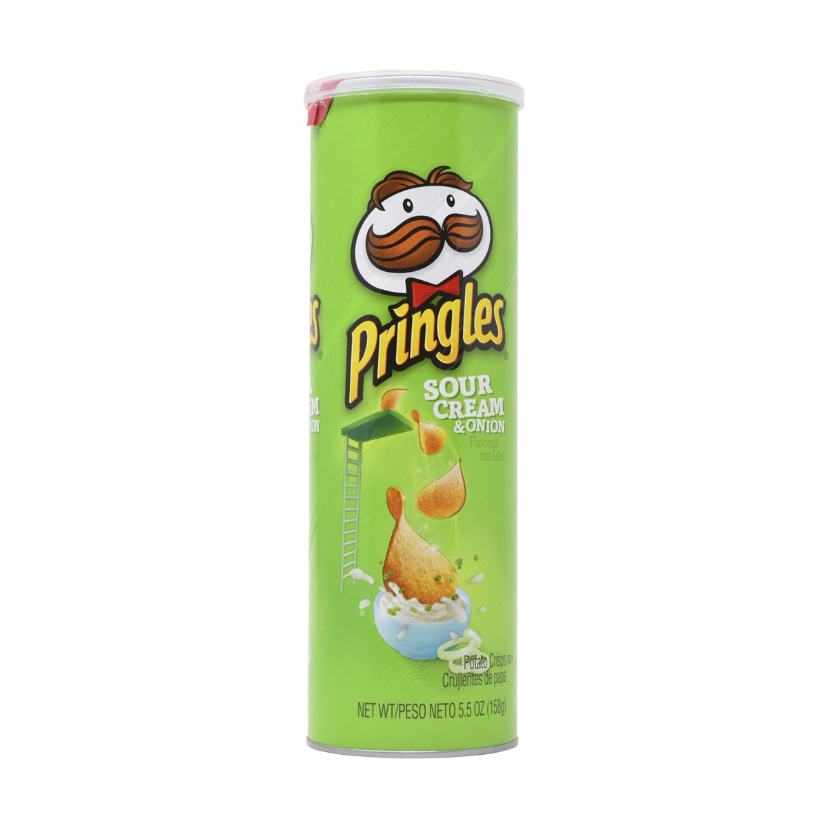 Pringles Sour Cream & Onion Potato Crisps