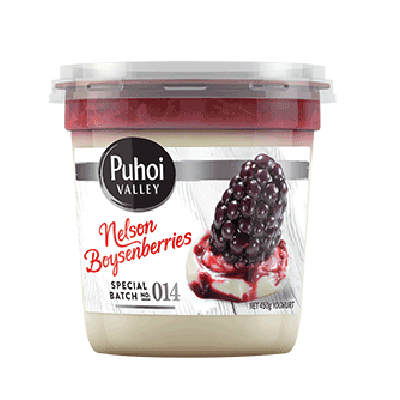 Puhoi Valley Nelson Boysenberry Yoghurt 450g