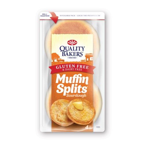 Quality Bakers Gluten Free Sourdough Muffin Splits