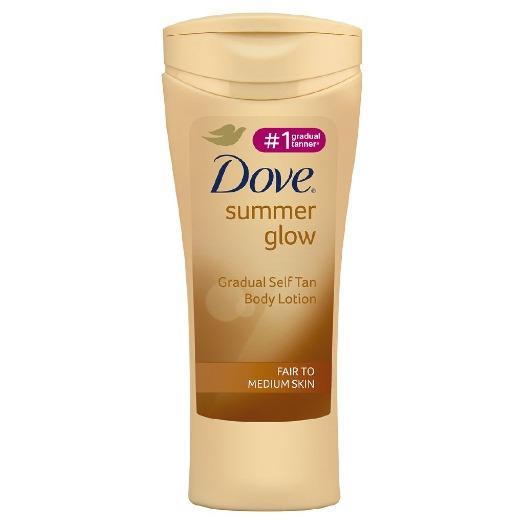 Dove Summer Glow Body Lotion Fair To Medium Skin 400ml