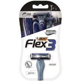 Bic Flex 4 Disposable Shavers 3pk