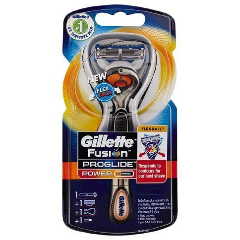 Gillette Fusion Pro Glide Flexball Power Razor