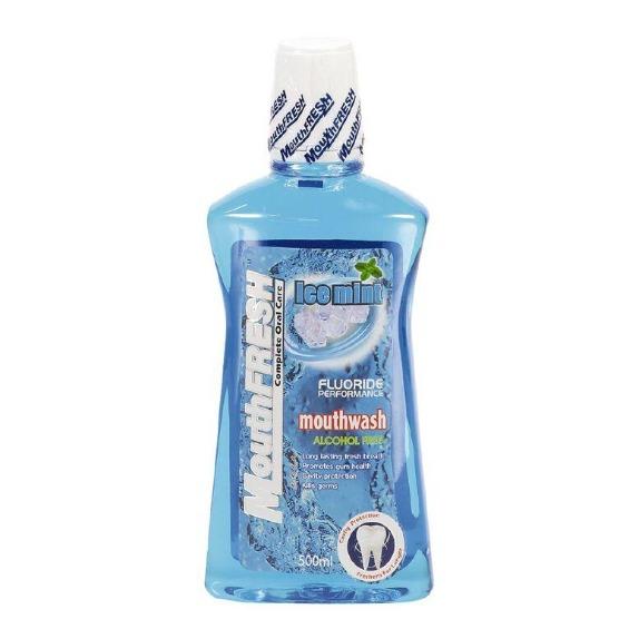 Mouthfresh Active Ice Mint Mouthwash 500ml