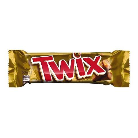 Twix Chocolate Bar 50g