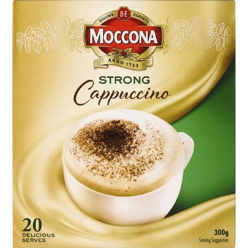 Moccona Cafe Classics Coffee Mix Strong Cappuccino 20pk