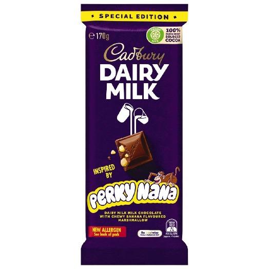 Cadbury Perky Nana Chocolate Block 170g