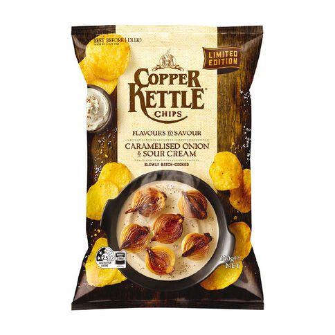 Copper Kettle Slow Cooked Caramelised Onion & Sour Cream 140g