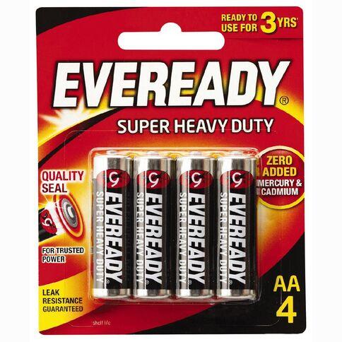 Eveready Battery Super Heavy Duty AAA 4pk