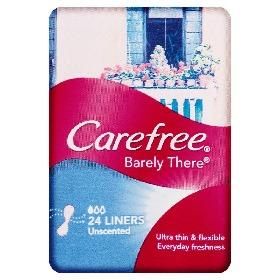 Carefree Barely THere Unscented Liners 24pk