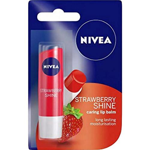 Nivea Lip Balm Strawberry Shine 4.8G