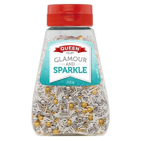 Queen Glamour & Sparkle Decoration Sprinkle 115g