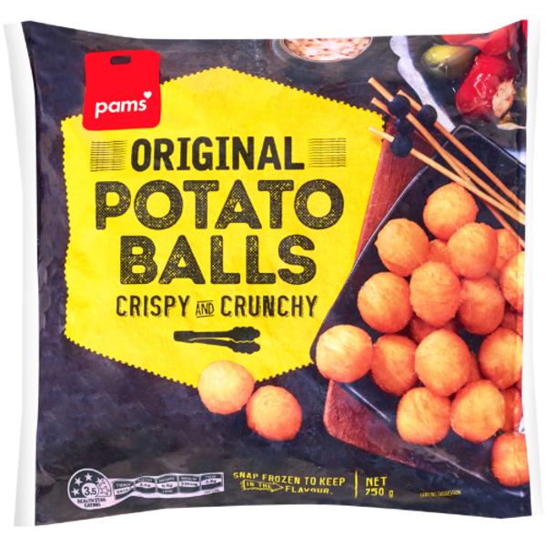 Pams Original Potato Balls 750g