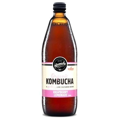 Remedy Raspberry Lemonade Kombucha 750ml