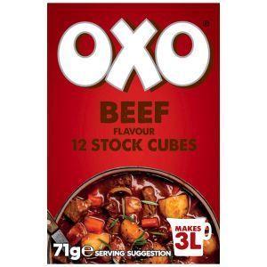 Oxo Beef Stock Cubes 12/71g