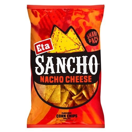 ETA Sanchos Nacho Cheese Tortilla Chips 170g