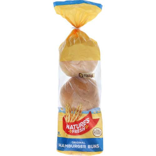 Nature Fresh Hamburger Buns 6pk