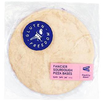 Gluten Freedom Fancier Sourdough Pizza Bases 2 pk