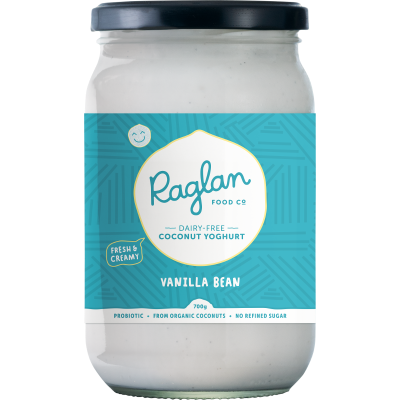 Raglan Coconut Yoghurt Vanilla Bean 700g