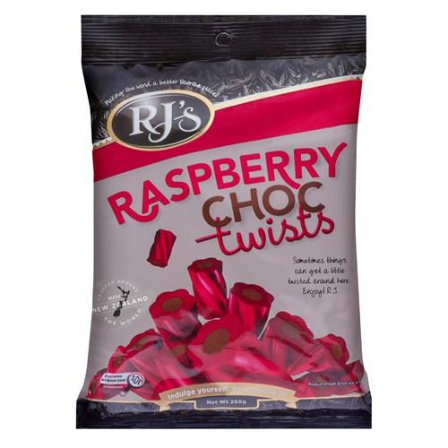 RJs Raspberry Choc Twist 280gm