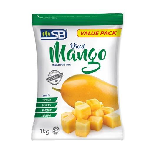 SB Frozen Diced Mango 1kg