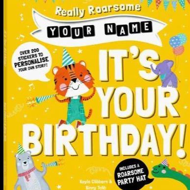 Personalised Birthday Book with Activities