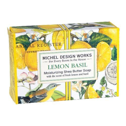 Michel Design Works Lemon Basil Boxed Soap