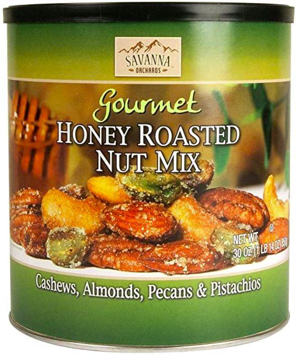 Savanna Orchards Honey Roasted Nut Mix 30oz