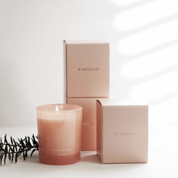 Kingdom Luxury Soy Candle - Fig & Bergamot