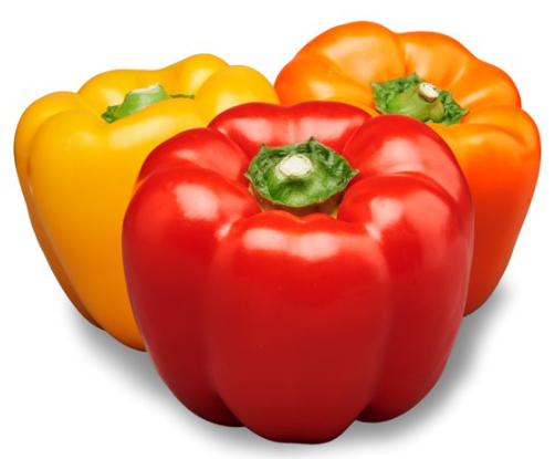 Multi Colored Pepper, Red, Yellow, or Orange