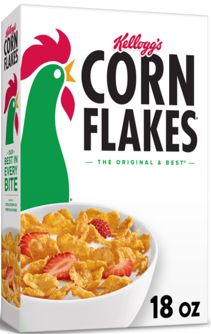 Kellogg's Corn Flakes Cereal 18oz