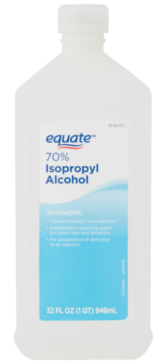 Equate 70% Isopropyl Alcohol - 32 oz