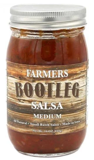 Farmer's Bootleg Medium Salsa 16 oz”