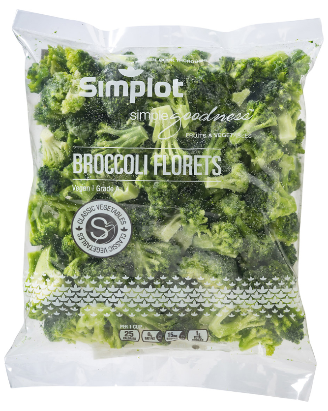 Simplot Broccoli Florets, 32 oz