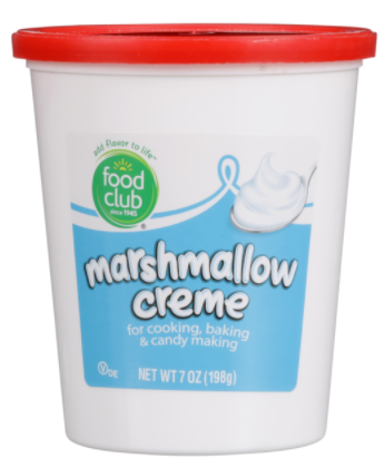 Food Club Marshmallow Creme 7 oz