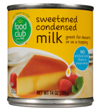 Food Club Sweetened Condensed Milk 14 oz