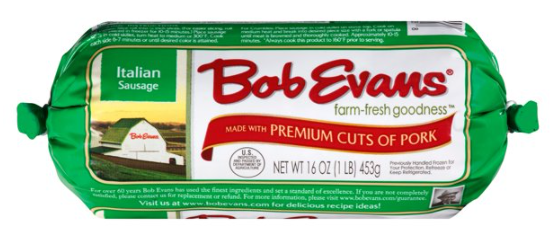 Bob Evans Italian Pork Sausage Roll 16oz