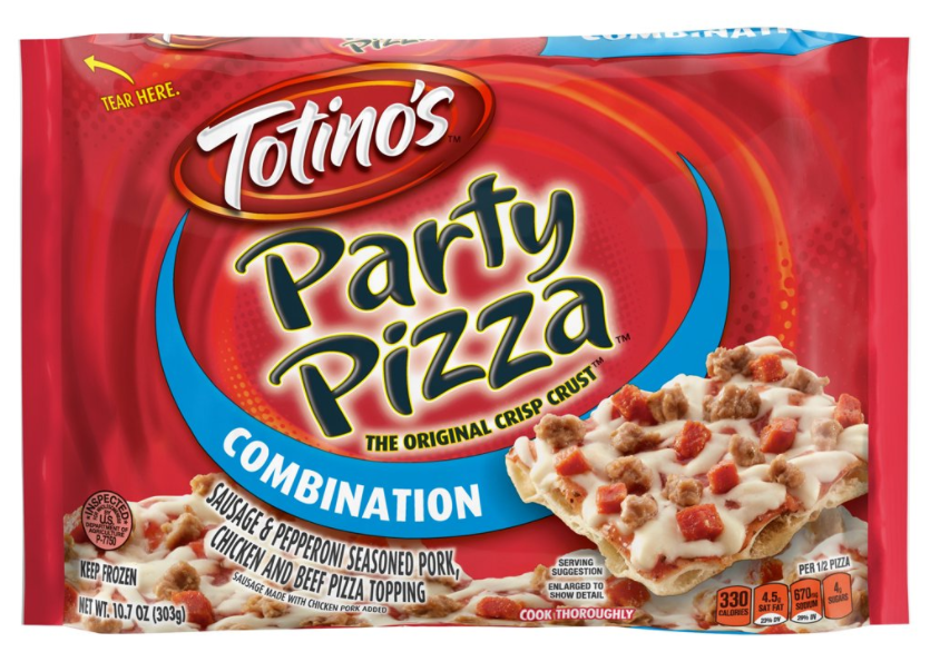 Totino's Combination Party Pizza 10.7oz